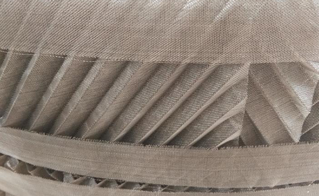 丝网波纹填料