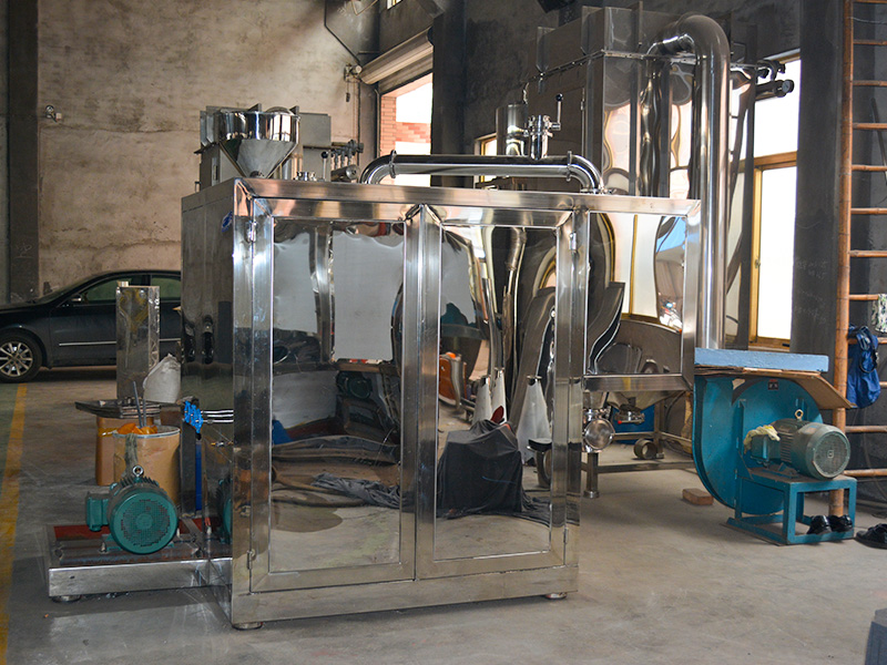 350液氮冷冻粉碎机组