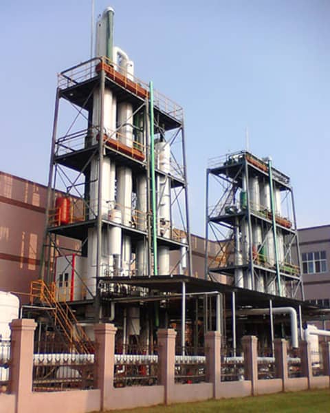 多效变压连续精馏装置