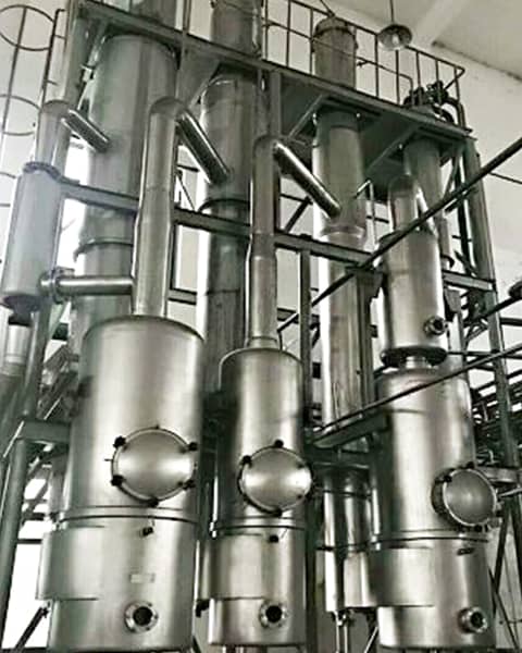三效降膜浓缩器蒸发器